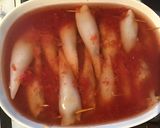 A picture of step 3 of California Farm Baked Stuffed Squid.
