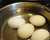 A picture of step 1 of Egg Salad Sandwiches.