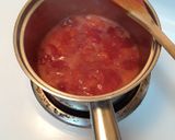 A picture of step 2 of Easy Strawberry Compote.