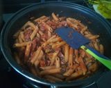 Foto del paso 4 de la receta: Macarrones con chorizo y champiñón