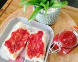 Une image de l'étape 4 de Confiture de fraises et de poivrons rouge épicé au paprika.