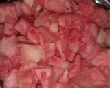 A picture of step 1 of Water melon juice.