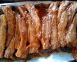 A picture of step 2 of Ladybirds Dinkum Aussie Beef Ribs ..