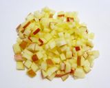 A picture of step 4 of Apple Cheesecakes for Christmas.