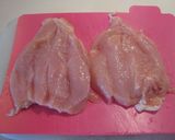 A picture of step 1 of Tender Chicken Breast Rolls.