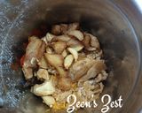 A picture of step 3 of Andhra Allam Pachadi/Chutney.