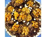 A picture of step 10 of Eggless DBC Death by Chocolates Cake 🍰.
