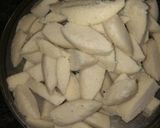 A picture of step 2 of Fried Idli.