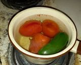 A picture of step 2 of Potato Tacos with Hot Tomato Sauce.