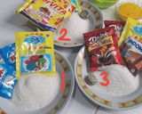 Foto langkah ke 2 dari resep Puding lapis marie beng-beng.