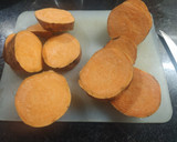 Foto del paso 1 de la receta: Budín integral de boniato y chips de chocolate