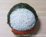 A picture of step 6 of Easy Charaben Doraemon with Nori Seaweed.