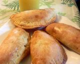 A picture of step 5 of sweet potato empanadas.