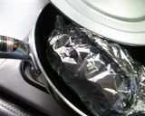 A picture of step 6 of Salmon Cooked In Foil With Creamy Miso and Cheese.