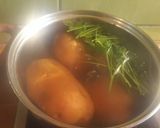Baconös sertésszűz burgonyakoronggal recept fázis 2 fotója