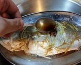 A picture of step 3 of Steam fish (Asian Sea Bass).