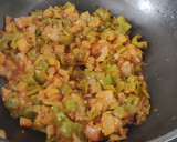 Foto del paso 6 de la receta: "Arroz" de Coliflor con Pollo y verdura🫑🍆🧅