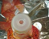 A picture of step 5 of 2015 vinegar hot pepper sauce.