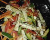 Foto del paso 9 de la receta: Fideos salteados al wok!