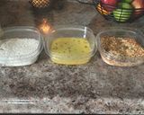 A picture of step 3 of Parmesan Baked Popcorn Shrimp.