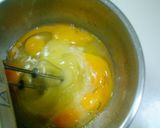 A picture of step 11 of Castella Cake in a Newspaper Mold.