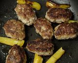 A picture of step 4 of Minced Pork Sweet and Salty Teriyaki Tsukune Patties.