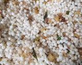 A picture of step 2 of Sabudana khichidi.