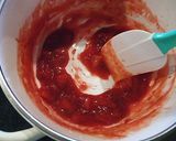 A picture of step 8 of Berry Berry Roll Cake.