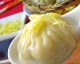 A picture of step 10 of Xiaolongbao (Chinese Soup Dumplings).