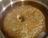 A picture of step 2 of Candied Sardines for New Year's.