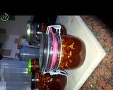 A picture of step 1 of chilli jam.