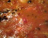 A picture of step 2 of Cheesy Chicken and Carrots in Tomatoes.