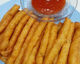 Foto langkah ke 6 dari resep Stik Kentang Keju (Potato Cheese Stick).