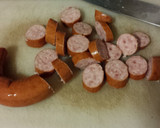 A picture of step 2 of Red Beans and Rice.