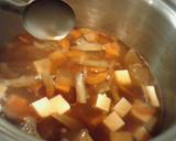 A picture of step 5 of Our Simple Kenchinjiru (Japanese Vegetable Soup).
