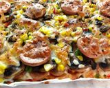 عکس مرحله 3 از دستور پیتزای خوشــــــمزه و برشته شده🍕😋