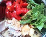 A picture of step 5 of Boiled Chicken with Korean Dressing.
