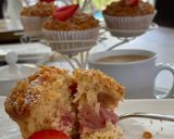 Erdbeermuffins mit Cornflakes-Streusel Rezeptschritt 8 Foto