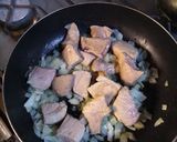 Foto del paso 1 de la receta: Fideos coditos con estofado de cerdo