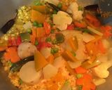 A picture of step 7 of Sago Veg Khichdi.