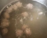 Hình bước làm 2 của món Canh thịt viên (món canh chung cho các loại rau củ)