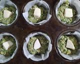 Foto del paso 4 de la receta: Muffins de espinaca y harina integral