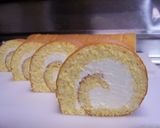 A picture of step 23 of Milky Cream Swiss Rolls.