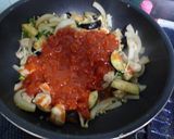 A picture of step 3 of Super Quick Chicken & Tomatoes.