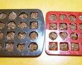A picture of step 5 of Dark Chocolate Mini Brownies For Valentine's Day.