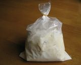 A picture of step 1 of Donut Holes Made with Pancake Mix & Milk.