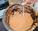 Foto langkah ke 4 dari resep Brownies kukus gluten free.