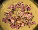 A picture of step 5 of Split Pea Soup.
