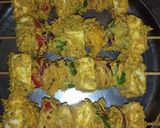 A picture of step 6 of Grilled Paneer Tikka.