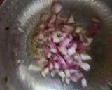 A picture of step 4 of Palak Rajma.